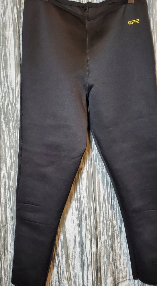 CFR Black Sweat Sauna  Neoprene Thermo Leggings